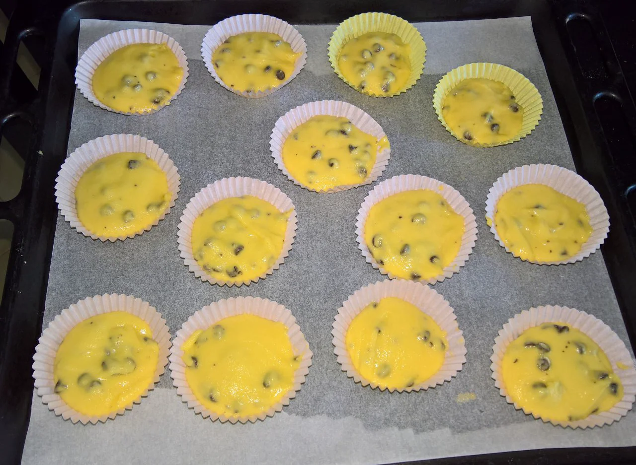Tortine con gocce di cioccolata Cioccotti